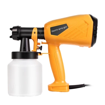 

Handheld Spray Paint Sprayers Home Electric Airbrush Easy Spraying Cars Wood Furniture Wall Woodworking Set EU Plug