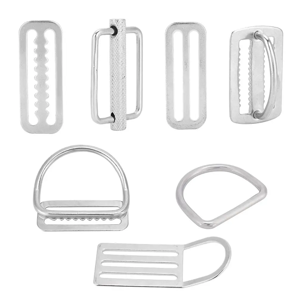 StainlessSteelDivingWeightBeltSlideKeeperDbingHarnessBelt
