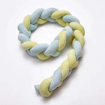 

Nordic Style Long Knot Pillow Decorative Pillows Sofa Cushion Home Decor Baby Bed Bumper In The Crib Toys 150cm