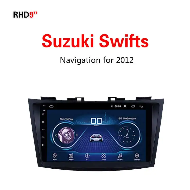 

Lionet GPS Navigation for Car Suzuki Swifts 2012 9Inch RS2008X