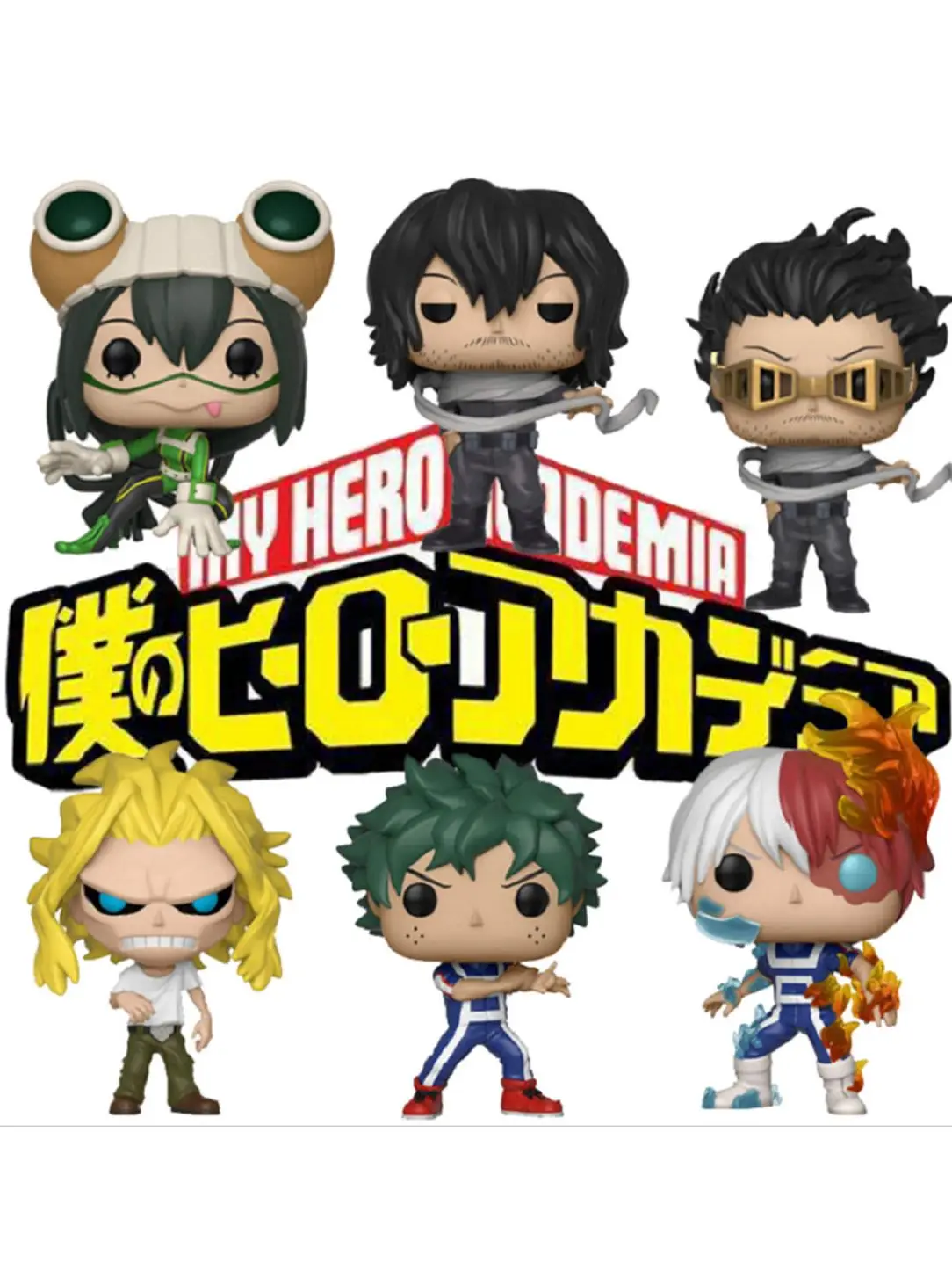 Поп-игрушки My Hero моя геройская академия экшн-фигурка DEKU Aizawa Shota Asui Tsuyu Todoroki Shoto Midoriya
