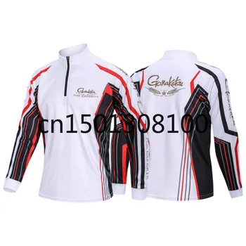 

2020 New Fishing Clothing Quick-Drying Anti-UV Sun Gamakatsu Fishing Shirt Sports Clothes Long Sleeve Fishing Clothes