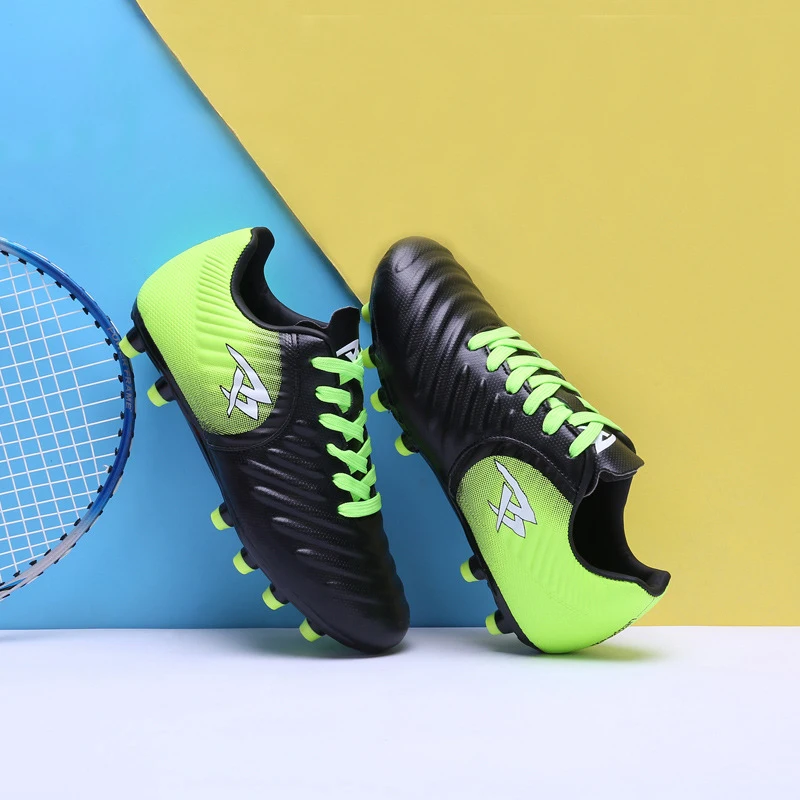 Новинка 2019 Детская футбольная обувь Turf/AG футбольные бутсы для мальчиков размер 31