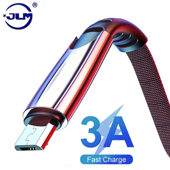

Micro USB Cable Fast Charging 3A Microusb Braided Cord For Samsung S7 Xiaomi Redmi Note 5 Pro Android Phone cable Micro usb