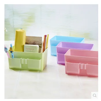 

Desktop Storage Box Waterproof-Cleaning Cosmetic Box Debris Desktop Storage Box