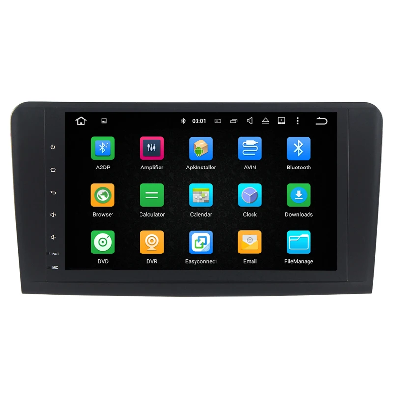 NAVITOPIA 9inch4G ram 64G rom Восьмиядерный Android 9,0 Автомобильный gps навигация для Mercedes-Benz ML GL 2013, с AUX