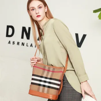 

Women Messenger Crossbody Bucket Bags for 2020 Ladies Designer Purse and Handbags Single Shoulder Adjustable Fashion Hot Selling