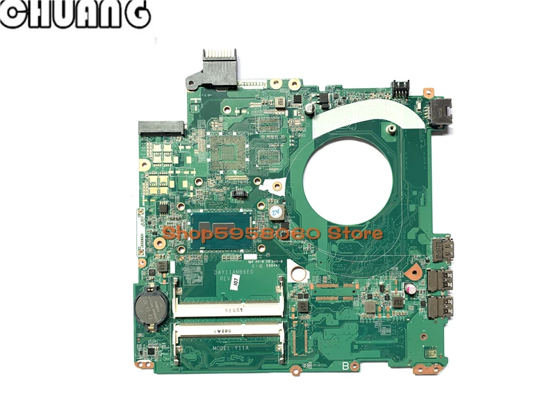 Для HP 15-P серии Материнская плата ноутбука 782931-001 782931-501 DAY11AMB6E0 Y11A с i5-5200U 100% рабочих |