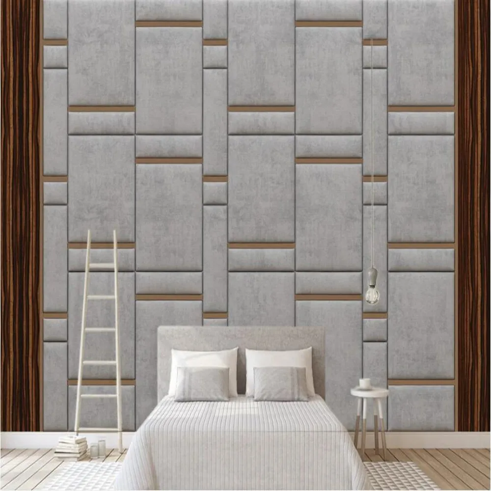 

milofi custom large wallpaper mural 3d simple cloth pattern geometric cube background wallpaper mural