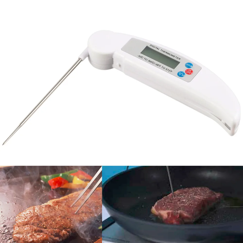 

Sale Kitchen Steak Cooking digital thermometer Delicious monitor Outdoor camping BBQ Food thermometer Kitchen Accessories D30