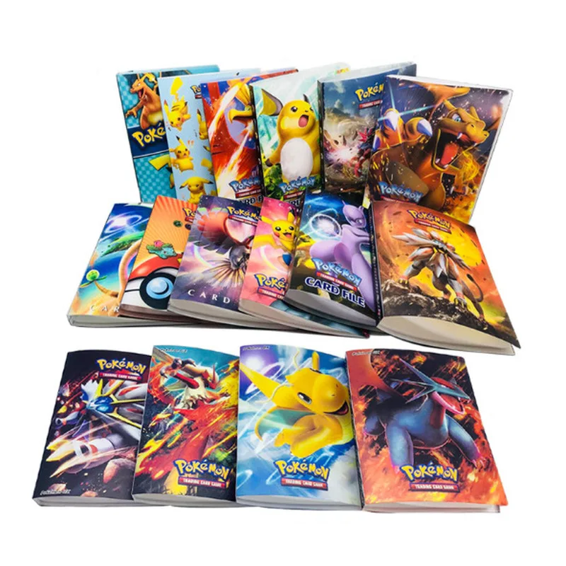 Collection Holder Album 19style Pokemon Cards Album Book Pikachu Cartoon Anime Pocket Monster Toy For Kids Gift Action Toy Figures Aliexpress