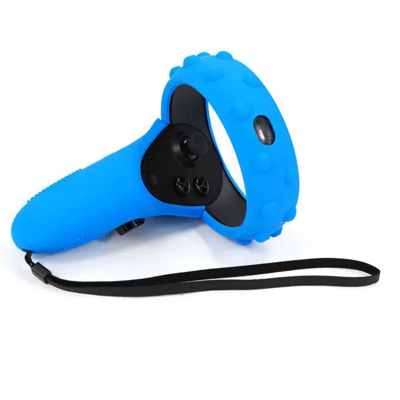 Устойчивый к царапинам противопылезащитный силиконовый чехол VR Grip защитная оболочка для контроллера чехол для Oculus Quest/Rift S 1 комплект 8