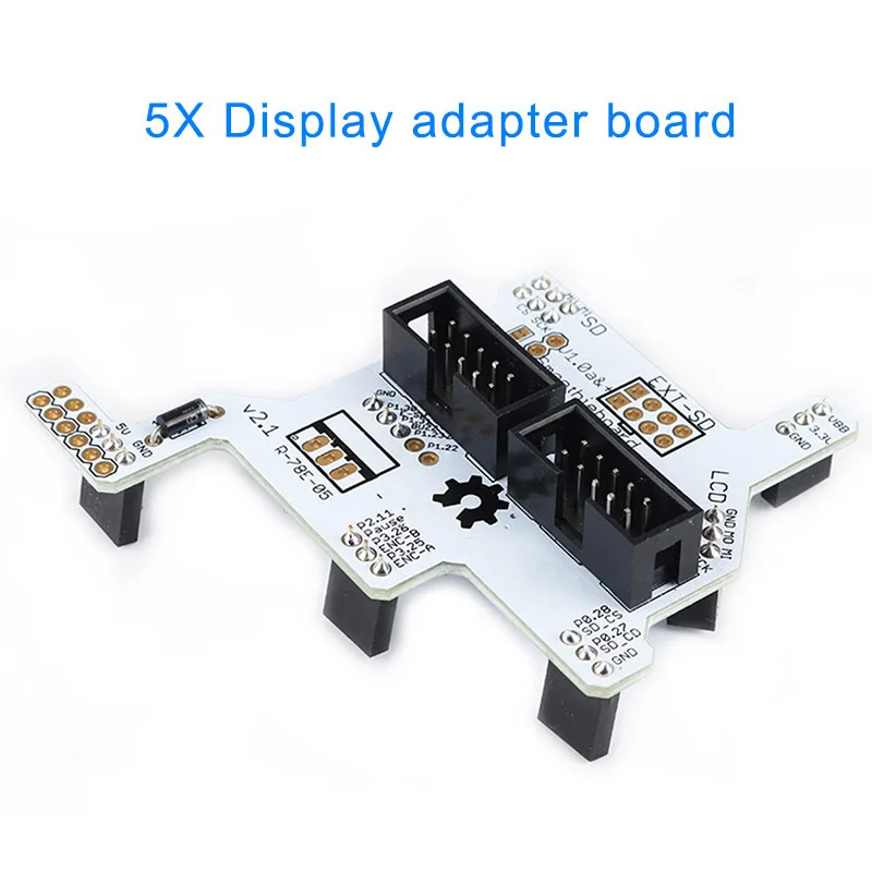 Гравировальный станок Smoothieboard 5X V1.1 GLCD адаптер Дисплей информационное табло для 3D-принтеры LFX-ING