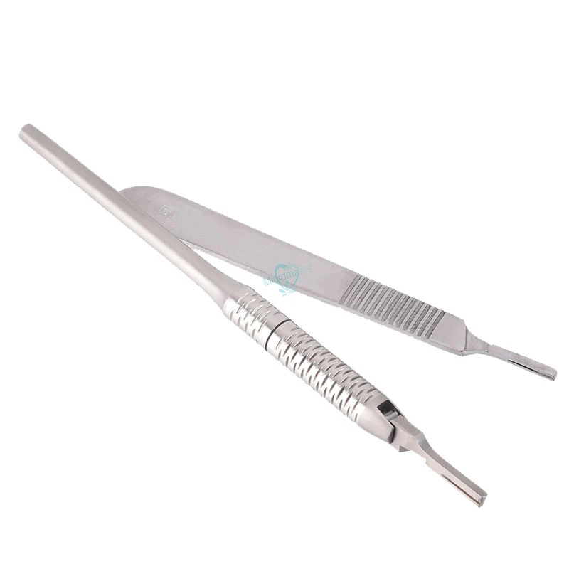

Dental Adjustable Scalpel Handle Operation Knife Handle Stainless steel 180 degree Rotation Oral implant