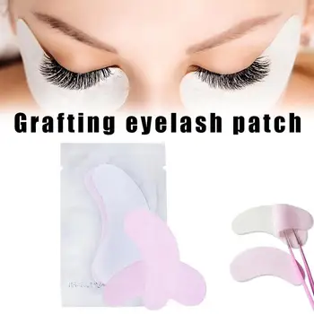 

New Pink&Blue Grafting Eyelashes Under Eye Pads Lash Eyelash Extension Paper Patches Eye Sticker Wraps Eyelash Makeup Tools
