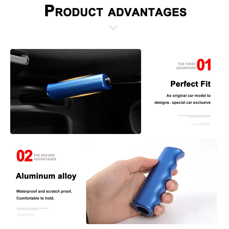 Sansour Car Interior Gear Shift Lever Handbrake Decoration Cover Trim for Suzuki Jimny 2007 Up Car Accessories Styling