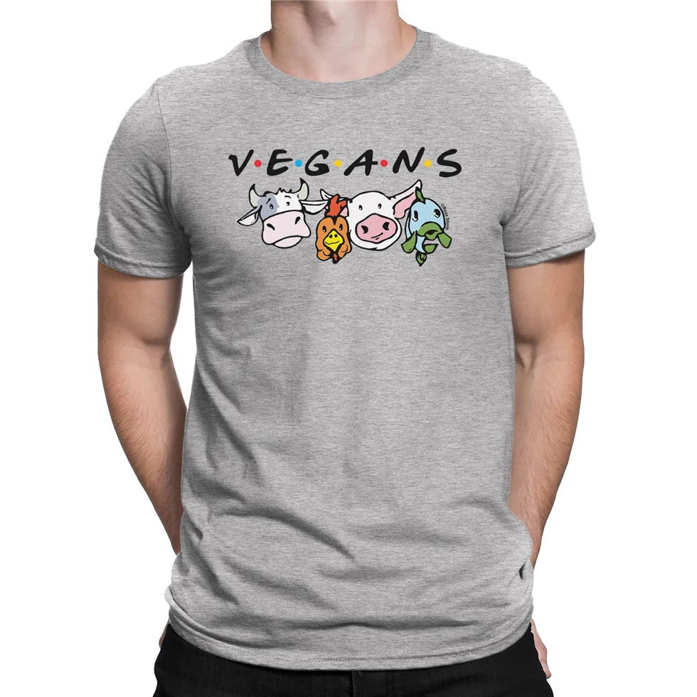 Vegans Friends parodia para hombre divertida camiseta Vegan Tumblr lema  inconformista camiseta colorida superior - AliExpress Ropa de hombre