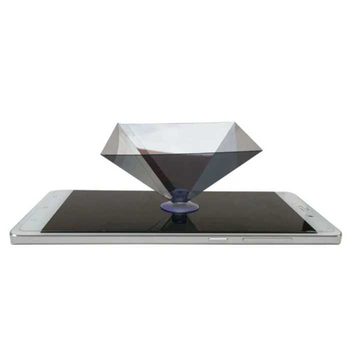 3D Голограмма Пирамида дисплей проектор видео Стенд Универсальный для смартфонов PUO88