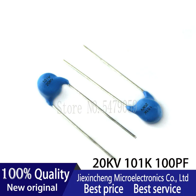 

50PCS High-voltage ceramic capacitors 20KV 101K 100PF 0.1NF