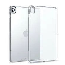 

Transparent Clear TPU Cover For iPad Pro 12.9 Case 2021 2020 2018 2017 Thin Back Case For iPad Mini 1 2 3 4 5 6 7th 8th Capa