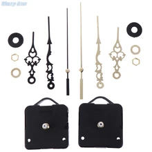 1 комплект, профессиональные часы с механизмом Заводной работы, практичные кварцевые настенные часы с механизмом B