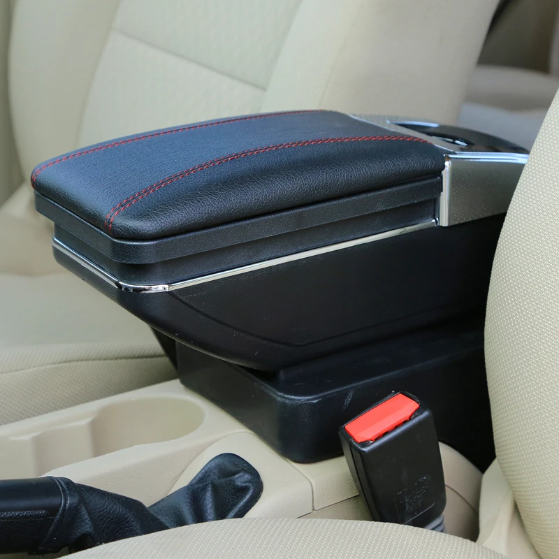 Подлокотник для Nissan Note 16 18 с usb зарядкой двойной слой увеличивающий рост