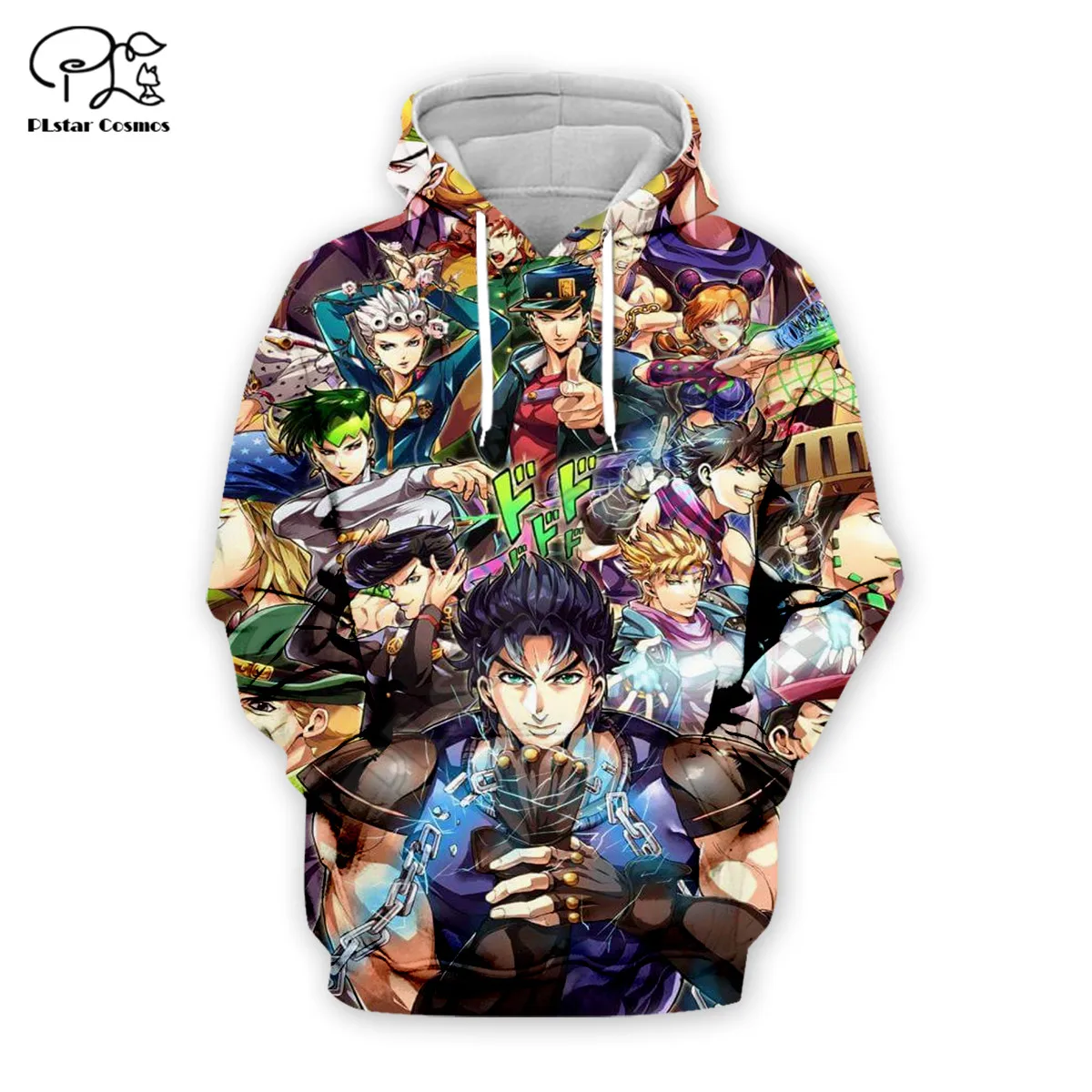Толстовка с капюшоном jojo's невероятные приключения толстовка 3D принтом Harajuku