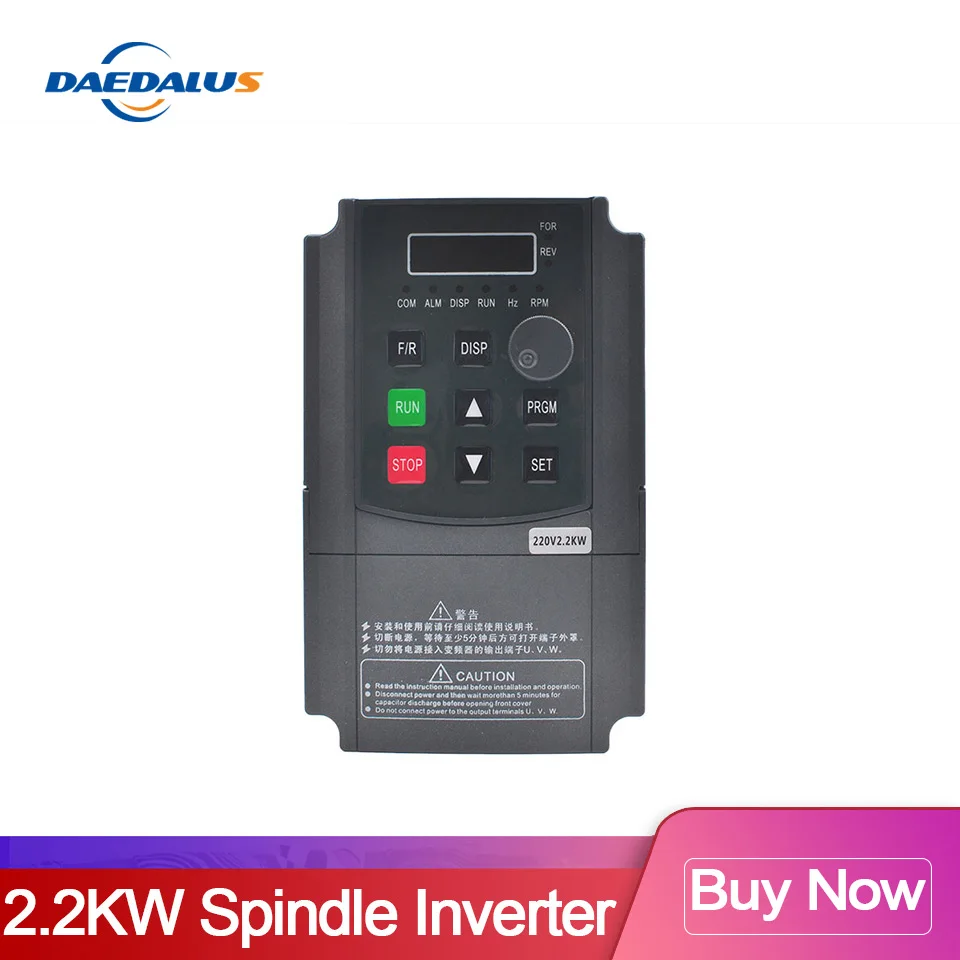 

Free shipping 2020year snew frequency 2.2KW 110/220v VFD inverter 400HZ 1HP Input 3HP Output For motor spindle milling machine