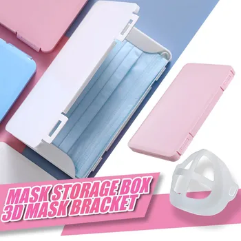 

Portable Face Mask Storage Bag Pollution Prevention Not Including Face Mask Save Mask Case Box Easy To Carry 911
