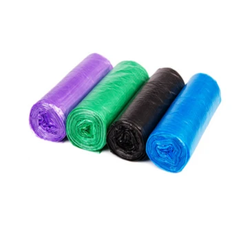 

100PCS vests classified garbage bags Portable thickened household plastic bags