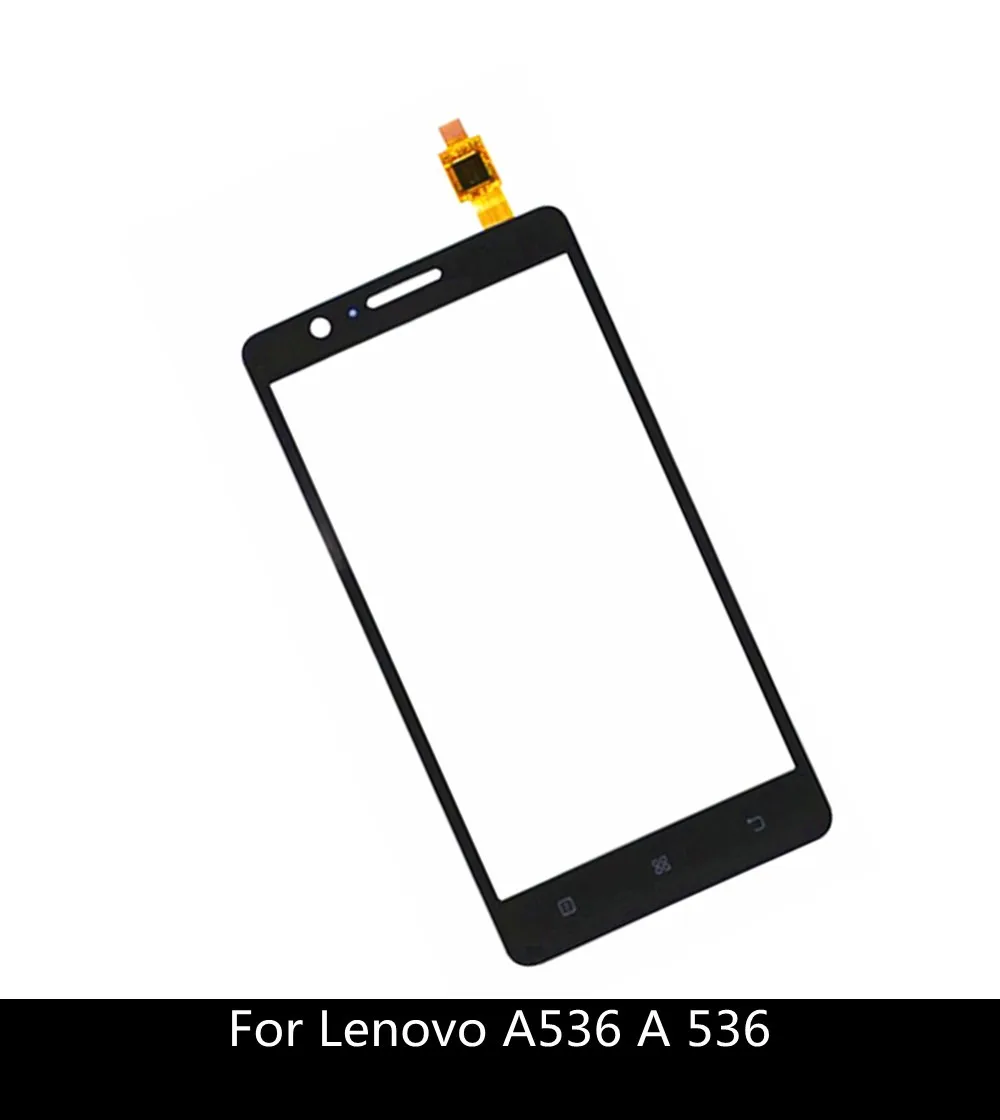 5.0 Inch Touch Screen For Lenovo A536 A 536 Front Glass Lens Sensor Digitizer Outer Touchscreen + 3m sticker | Мобильные телефоны и
