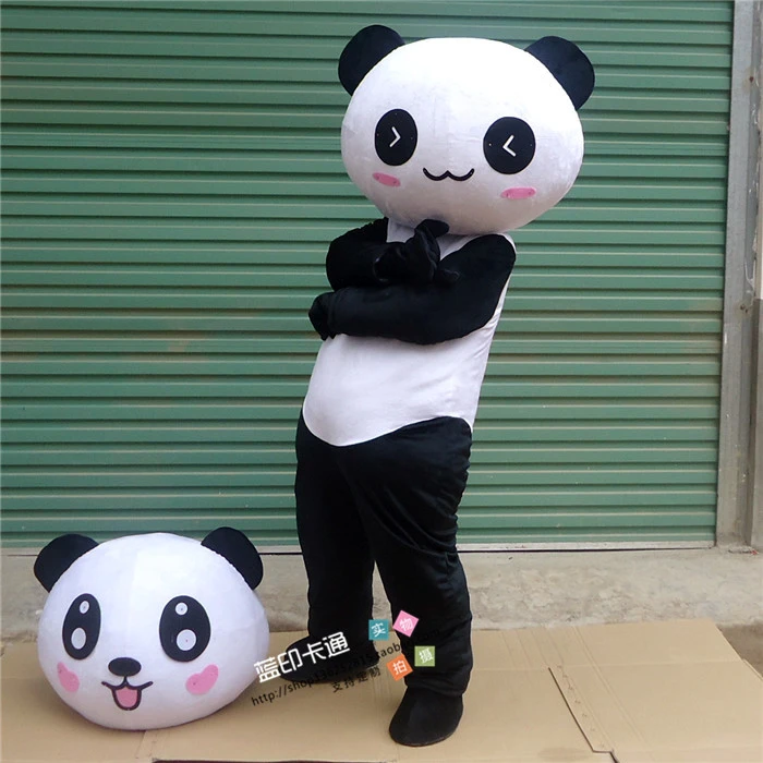 Terapia Descompostura punto Disfraz de oso Panda para adulto, mascota de personaje de dibujos animados,  superventas|Mascota| - AliExpress
