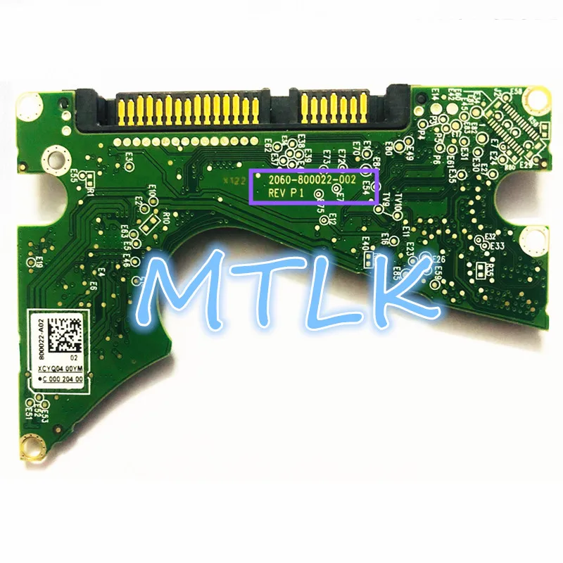Программирование логической платы HDD PCB: 2060-800022-002 REV P1 800022-A02 800022-902