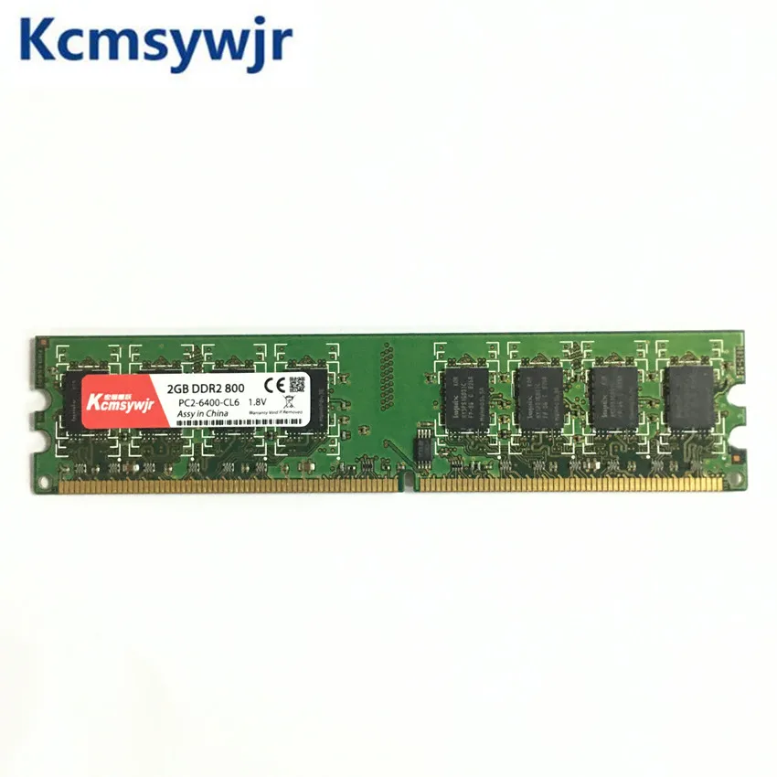 KcmsywjR настольных ПК памяти Оперативная память Memoria модуль DDR2 800 МГц PC2 6400 8 ГБ 4 ГБ 2G B DDR3 2G 4G 8G 1600 1333 PC3-10600 12800