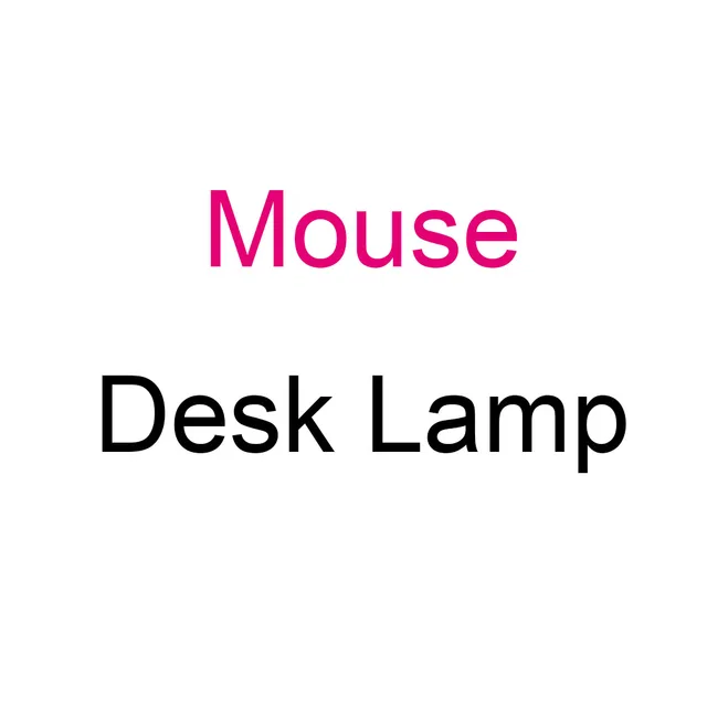 Postmodern Resin Animal Rat Mouse Table Lamp Small Mini Mouse Cute LED Night Lights Home Decor Desk Lights Bedside Lamp