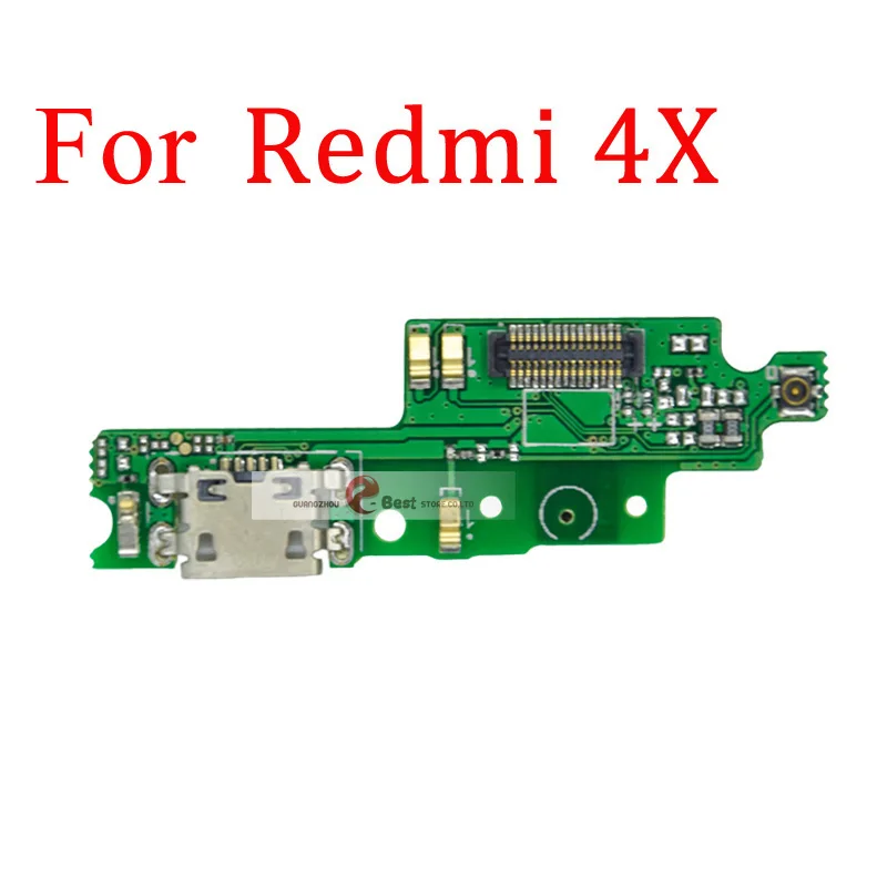 5 шт./партия для Xiaomi Redmi note 4 4 Pro 4A/Redmi note 4X usb-порт для зарядки док-разъем плата для зарядки гибкий кабель