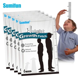 60pcs Height Increase Foot Patch Body Grow Taller Plaster Height Enhancer Promote Bones Growth Get Higher Sticker Health Care
