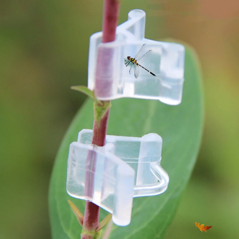 

500pcs New Gardening Grafting Clips Garden Vegetable Flower Vine Bushes Plants