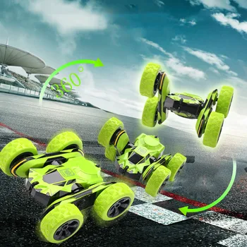 

RC Car 2.4G 4CH Stunt Drift Deformation Buggy Car Rock Crawler Roll Car 360 Degree Flip Kids Robot RC Cars Toys for Gifts