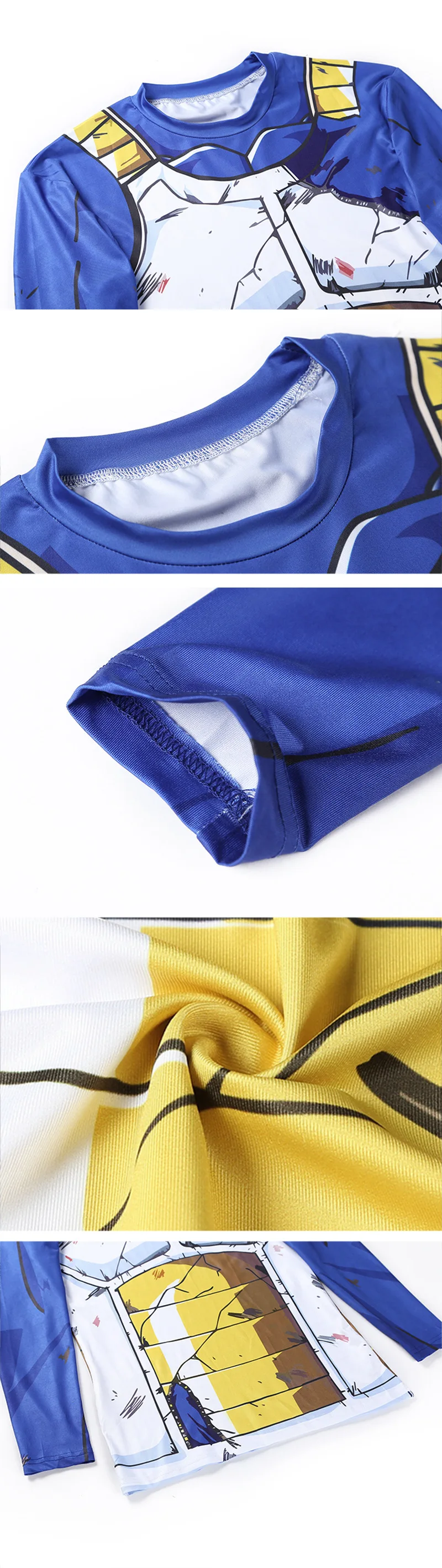AliExpress Hot Sales Spring Saiyan People Tights Quick-Dry Sweat Absorbing Breathable Sports Tights