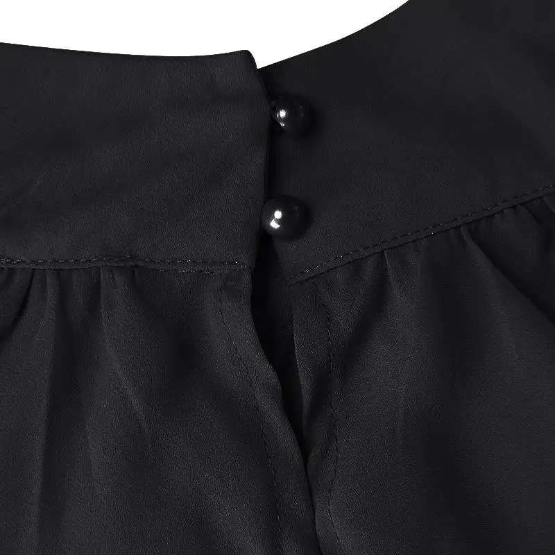 VONDA плюс размер Блузка Женская Туника осень сексуальные Blusas Femininas рубашки с длинными рукавами повседневные свободные офисные женские топы