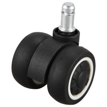 

5PCS/Set 2Inch Office Chair Mute Replacement Caster Wheels Hardwood Floors Caster for Office Chair and Gaming Chair