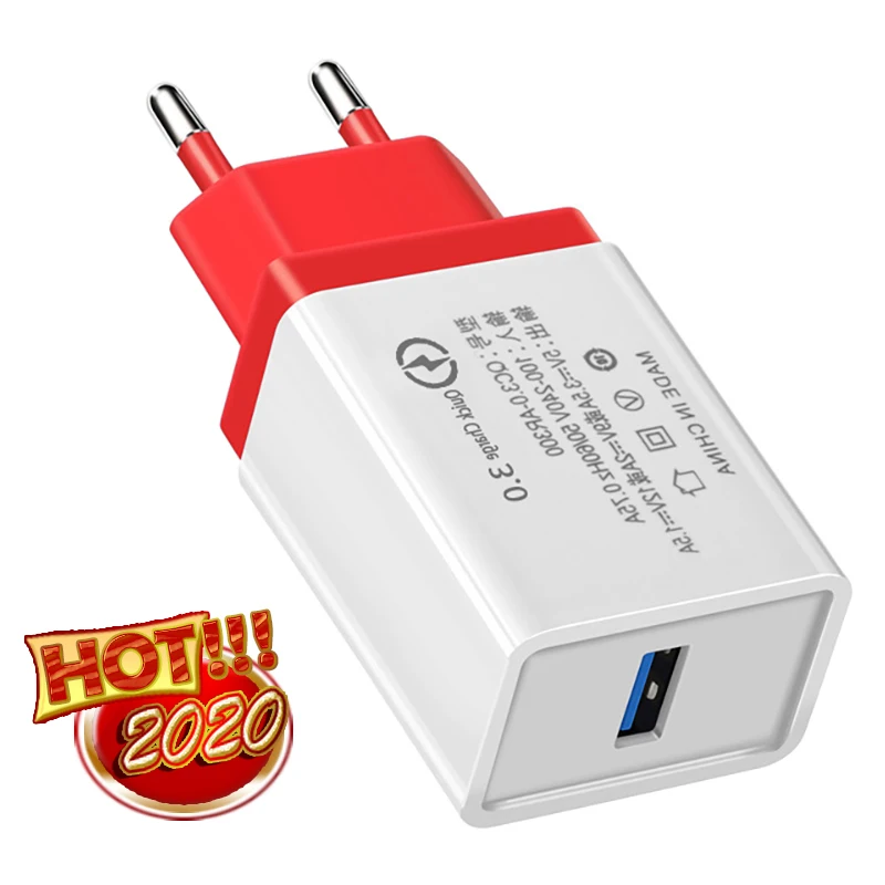 USB зарядное устройство Quick Charge 3 0 адаптер для телефона iPhone 11X7 Xiaomi Tablet портативное