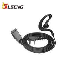 Baofeng – écouteurs PTT noirs, casque d'écoute, pour Baofeng UV 5X 5R TYT Ham, Radio bidirectionnelle, walkie talkie émetteur récepteur 