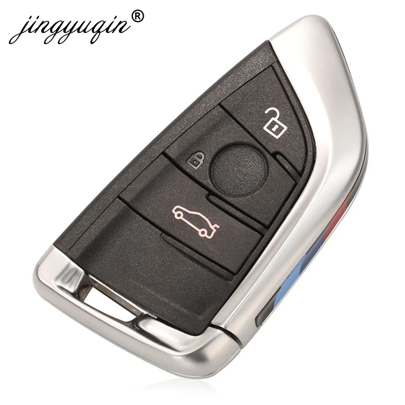 Jingyuqin-Smart-3-4-Pulsante-315mhz-433mhz-868MHZ-Chiave-A-Distanza-Keyless-Entry-fob-per-BMW.jpg Keyforkess Smart 3/4 Pulsante 315mhz 433mhz 868MHZ Chiave A Distanza Keyless Entry fob per BMW F CAS4 5 7 serie X5 X6 2014 2015 2016 pcf7953 - Jingyuqin Smart 3 4 Pulsante 315mhz 433mhz 868MHZ Chiave A Distanza Keyless Entry fob per BMW