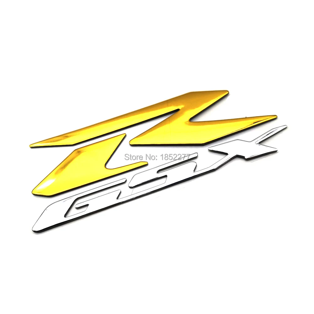 2 шт. для SUZUKI R-GSX GSXR 600 750 1000 эмблема мотоцикла значок наклейка 3D танк колеса логотип "GSXR" наклейка