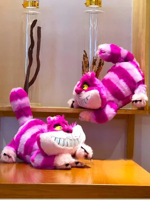 

Original Disney Alice in Wonderland Cheshire Cat Large Soft Stuffed Animal Doll Christmas Gift Classic Plush Toys
