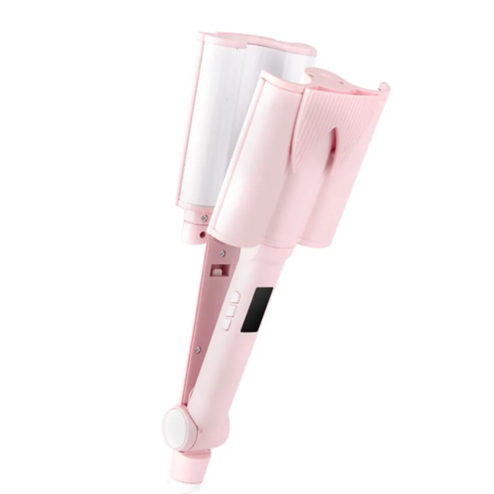 

Professional Curling Iron Fast Heating Tourmaline Ceramic Hairdressing Magic Styling Tool Beach Wave Portable Electric Curling