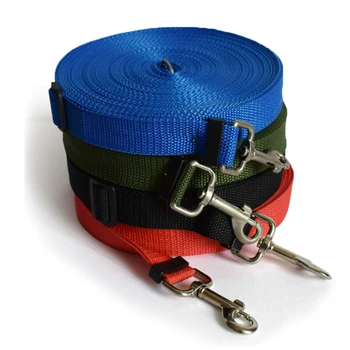 

20M Super Long Nylon Dog Lead Leash Pet Traction Rope Adjustable Outdoor Walk Training Leashes Large Labrador Small Puppy Cat