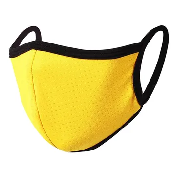 

Unisex Black Cotton Mouth Mask Reusable Dustproof Washable Face Mask Seamless Party Mask Cycling Camp Mascarillas Dropshipping